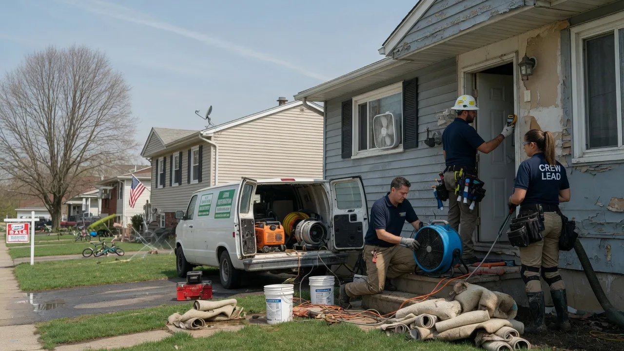 Flood Cleanup in Kendall Park, NJ near me